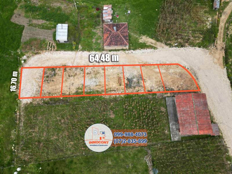 T384 Terreno plano listo para construcción de venta